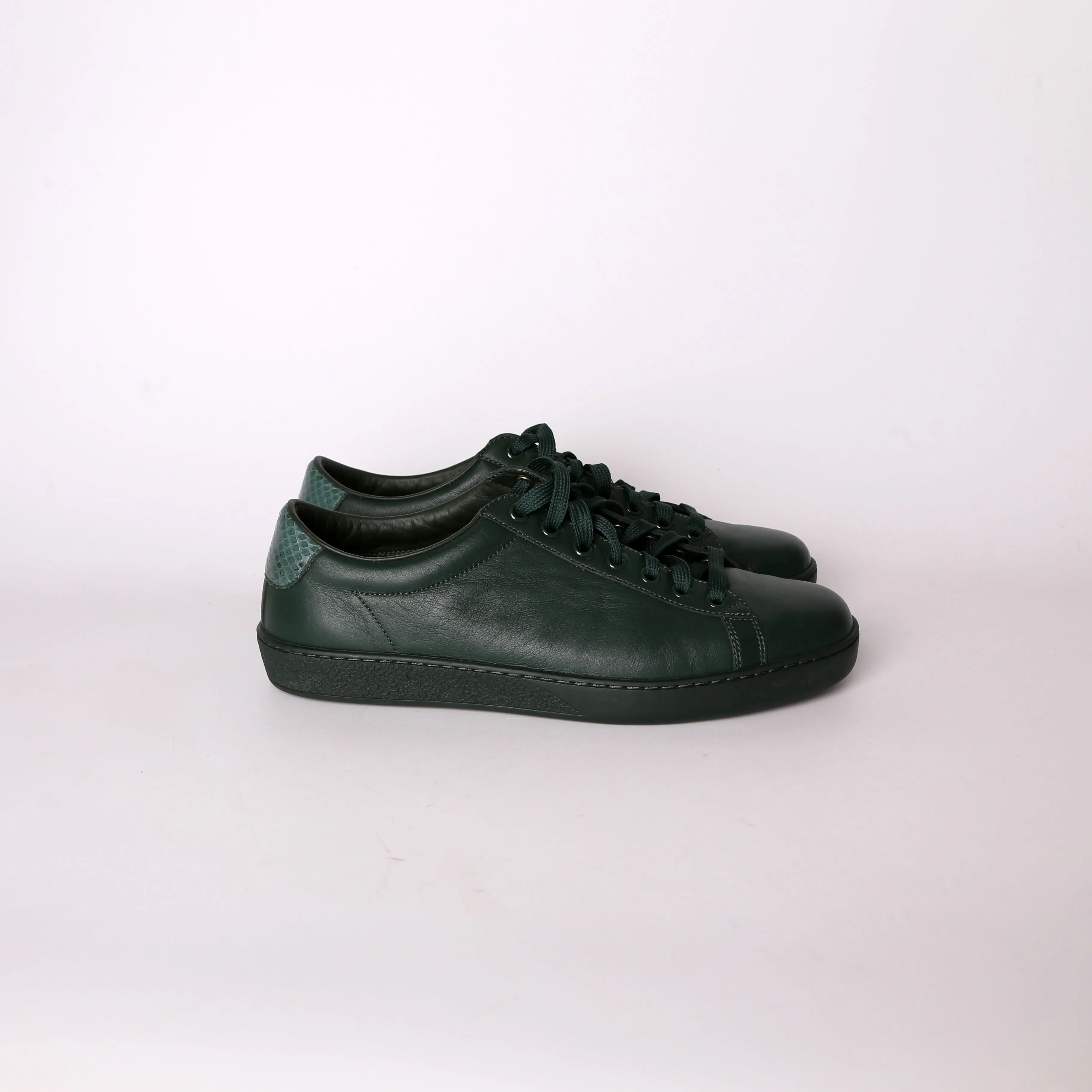 Ace Web Leather Sneakers Men's Size 6.5