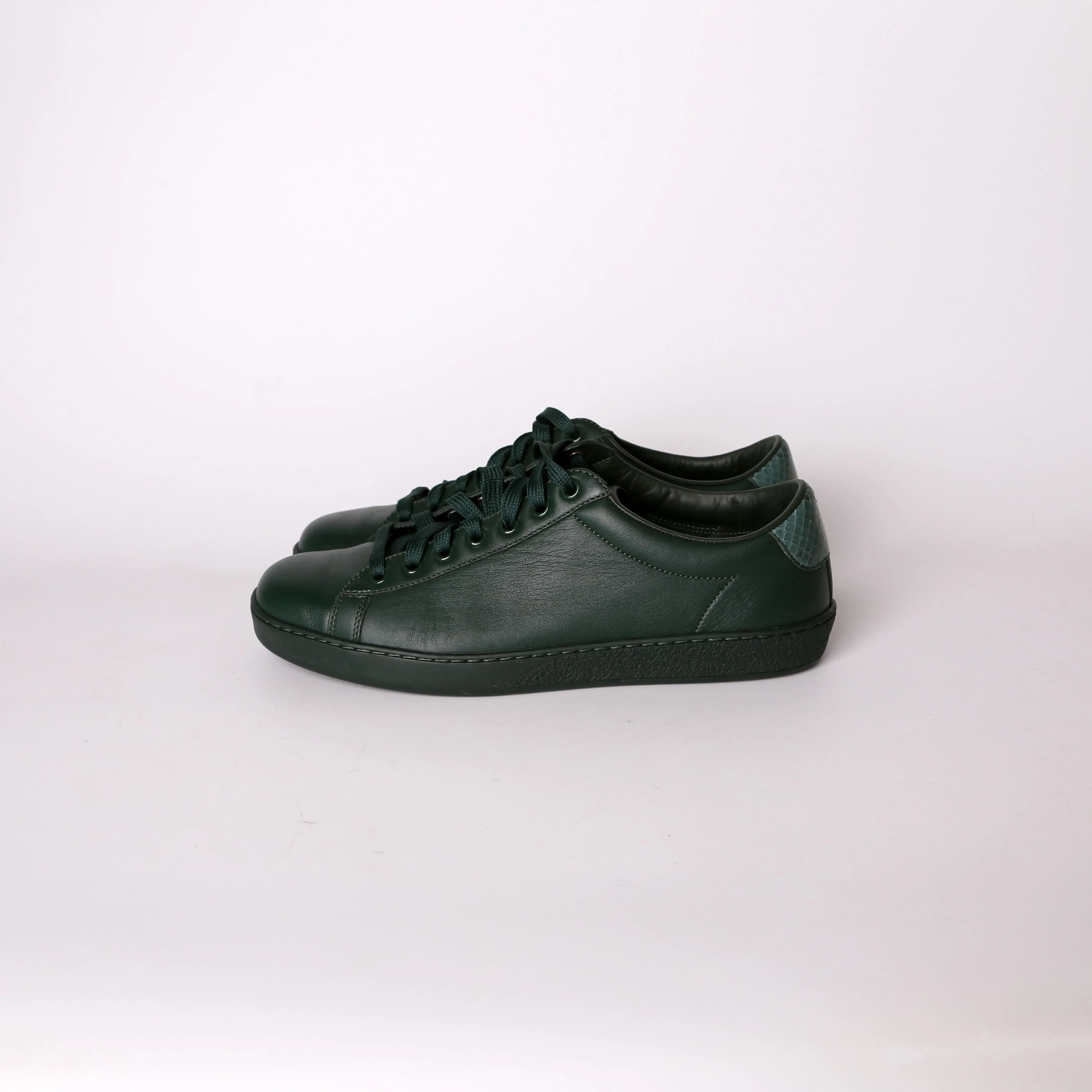 Ace Web Leather Sneakers Men's Size 6.5