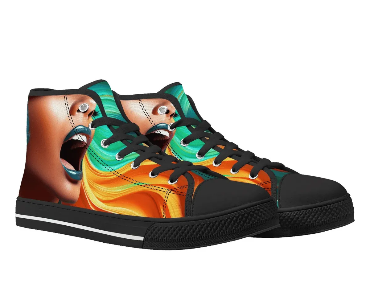 Blue Kiss High Tops