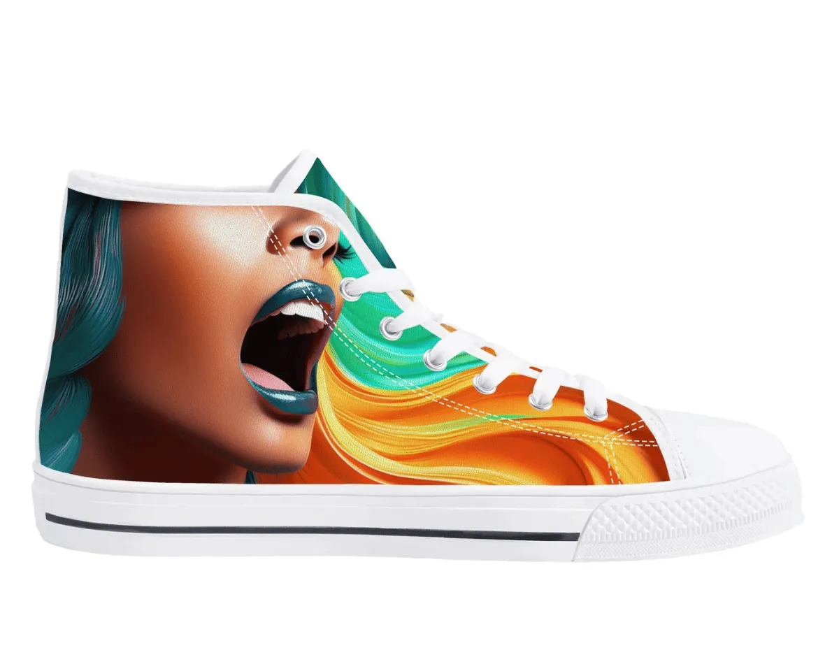 Blue Kiss High Tops