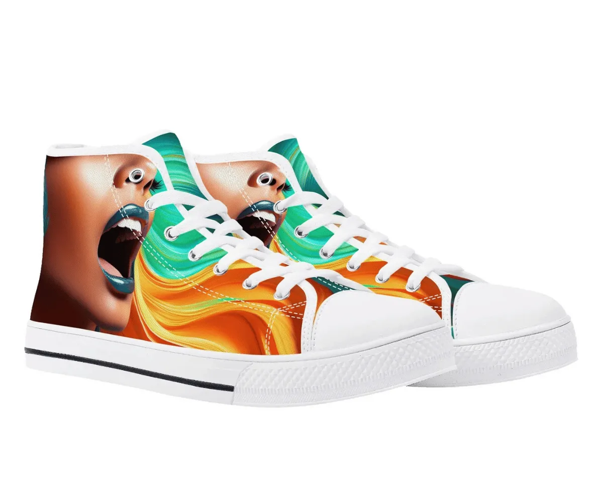 Blue Kiss High Tops