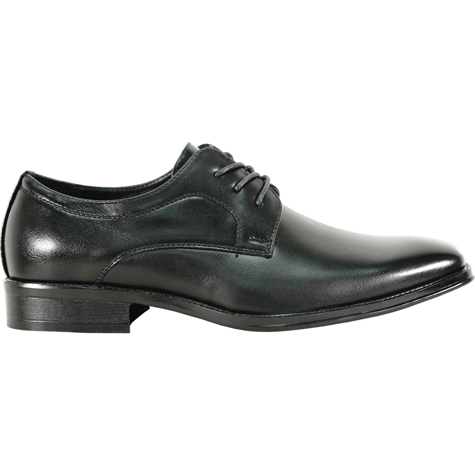 BRAVO Men Dress Shoe MILANO-8 Oxford Shoe Black