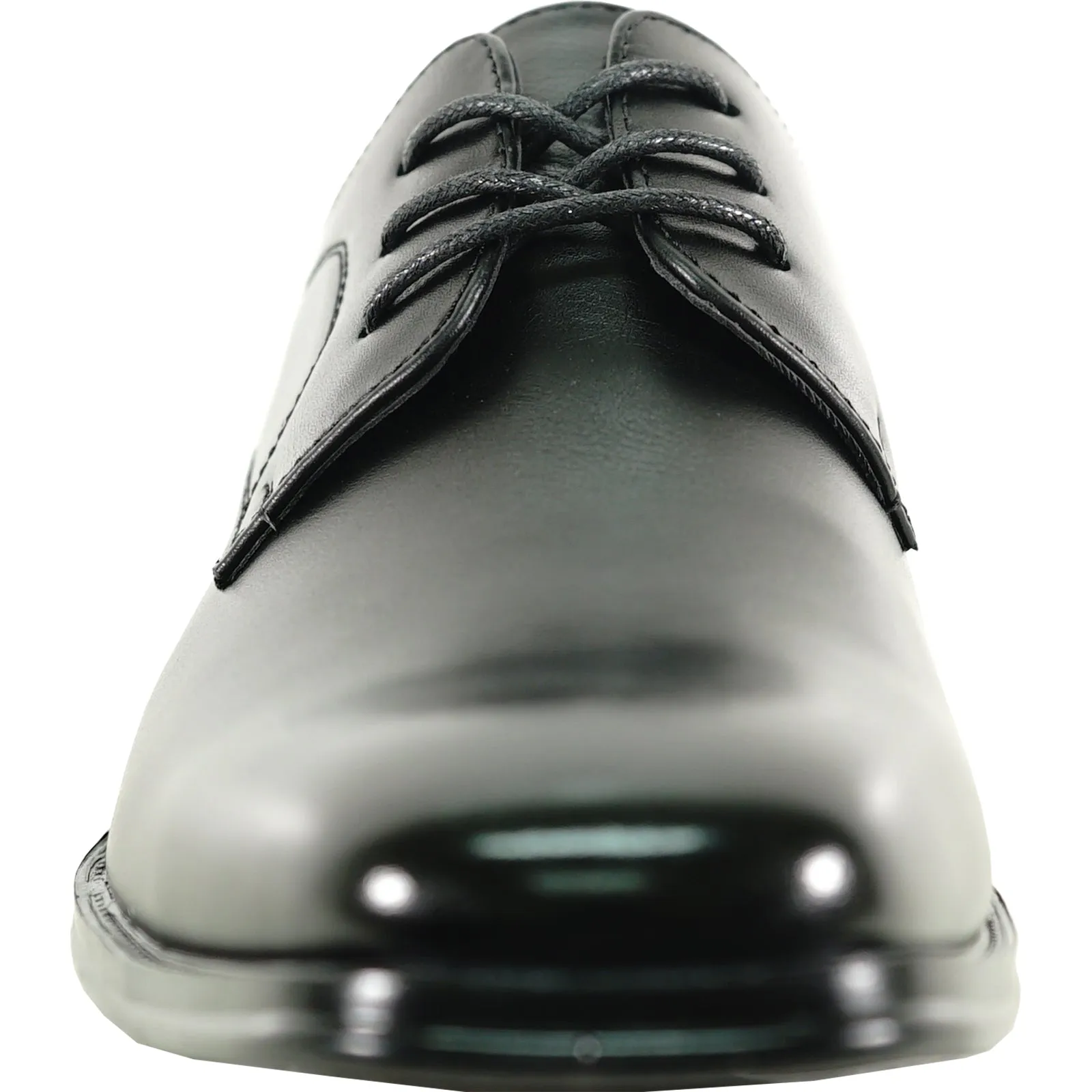 BRAVO Men Dress Shoe MILANO-8 Oxford Shoe Black