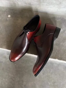 Cross brogue Oxford