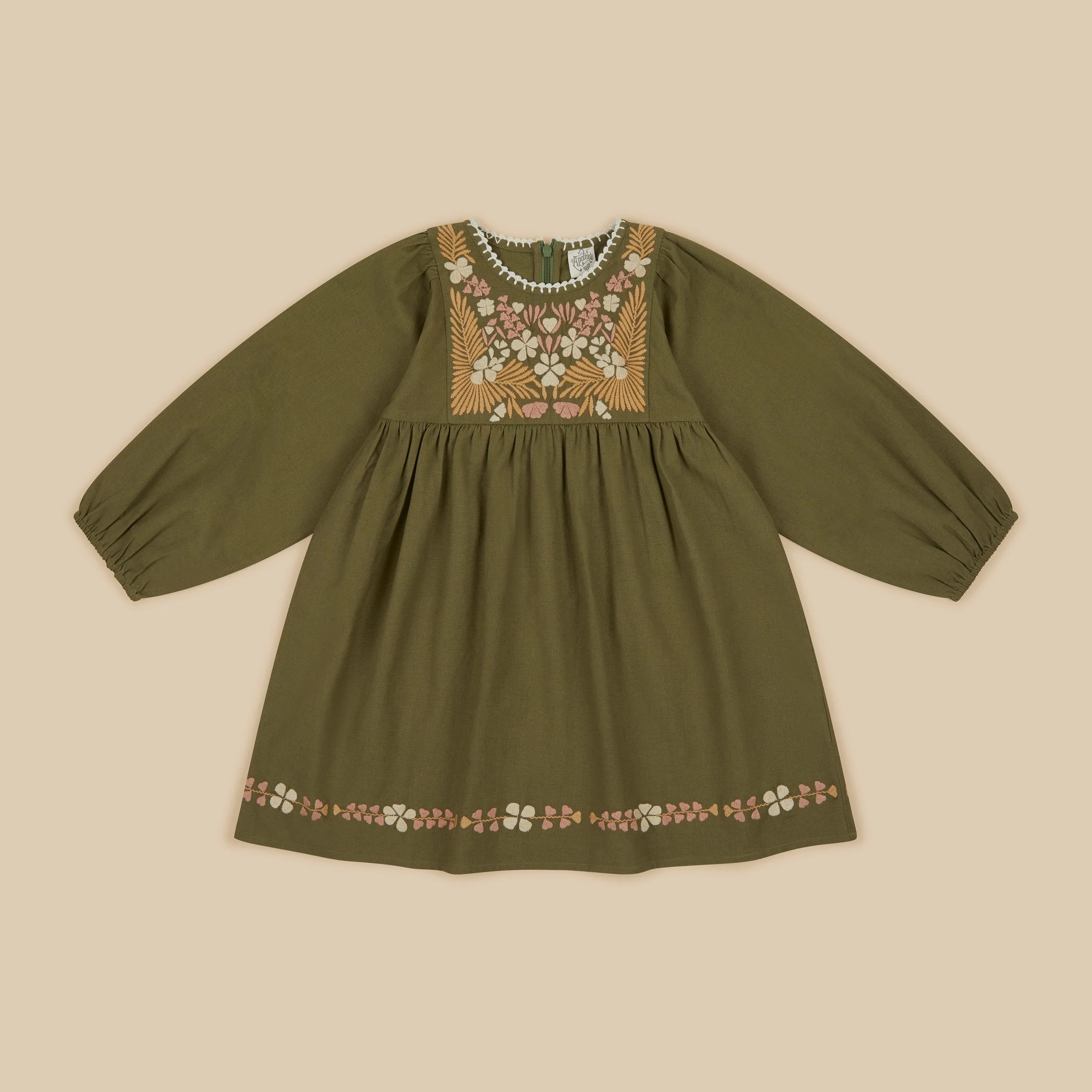 'Francoise' Dress - Moss