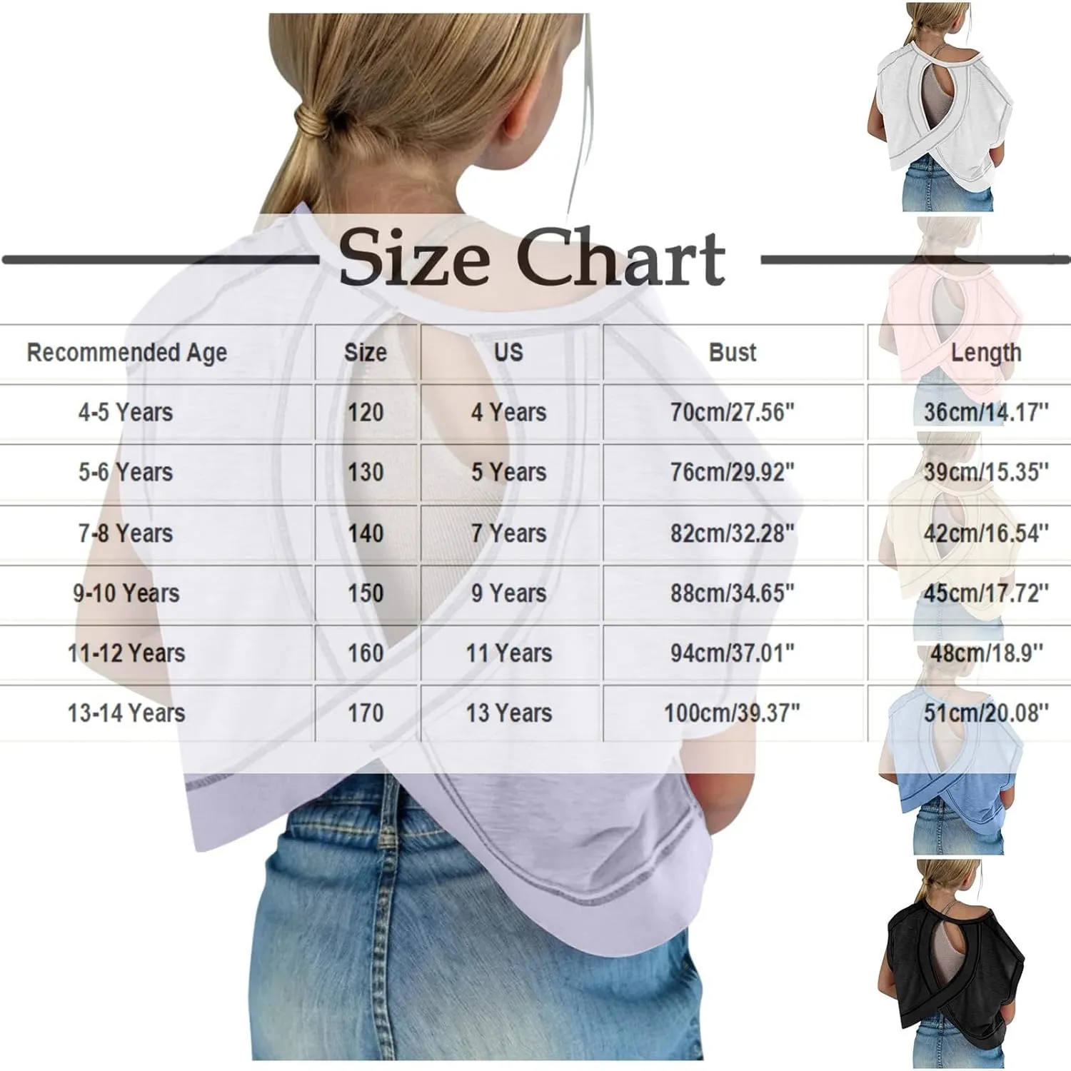 Girls Open Back Workout Tops Long Sleeve Backless Athletic Shirts Casual Crop Running Tee 2025 Spring Y2k Shirts
