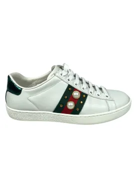 GUCCI - ACE PEARL SNEAKER - SZ 35