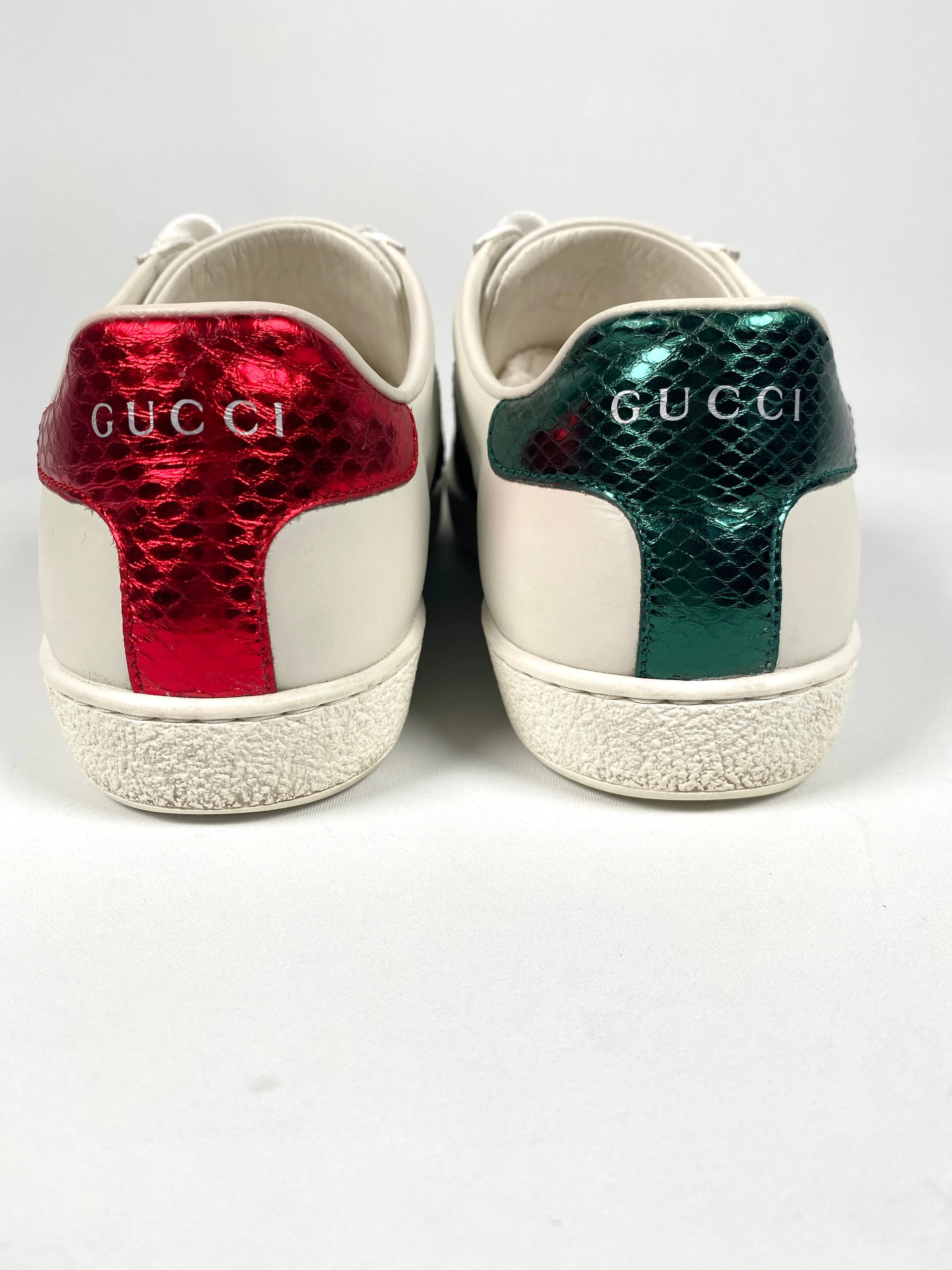 GUCCI - ACE PEARL SNEAKER - SZ 35