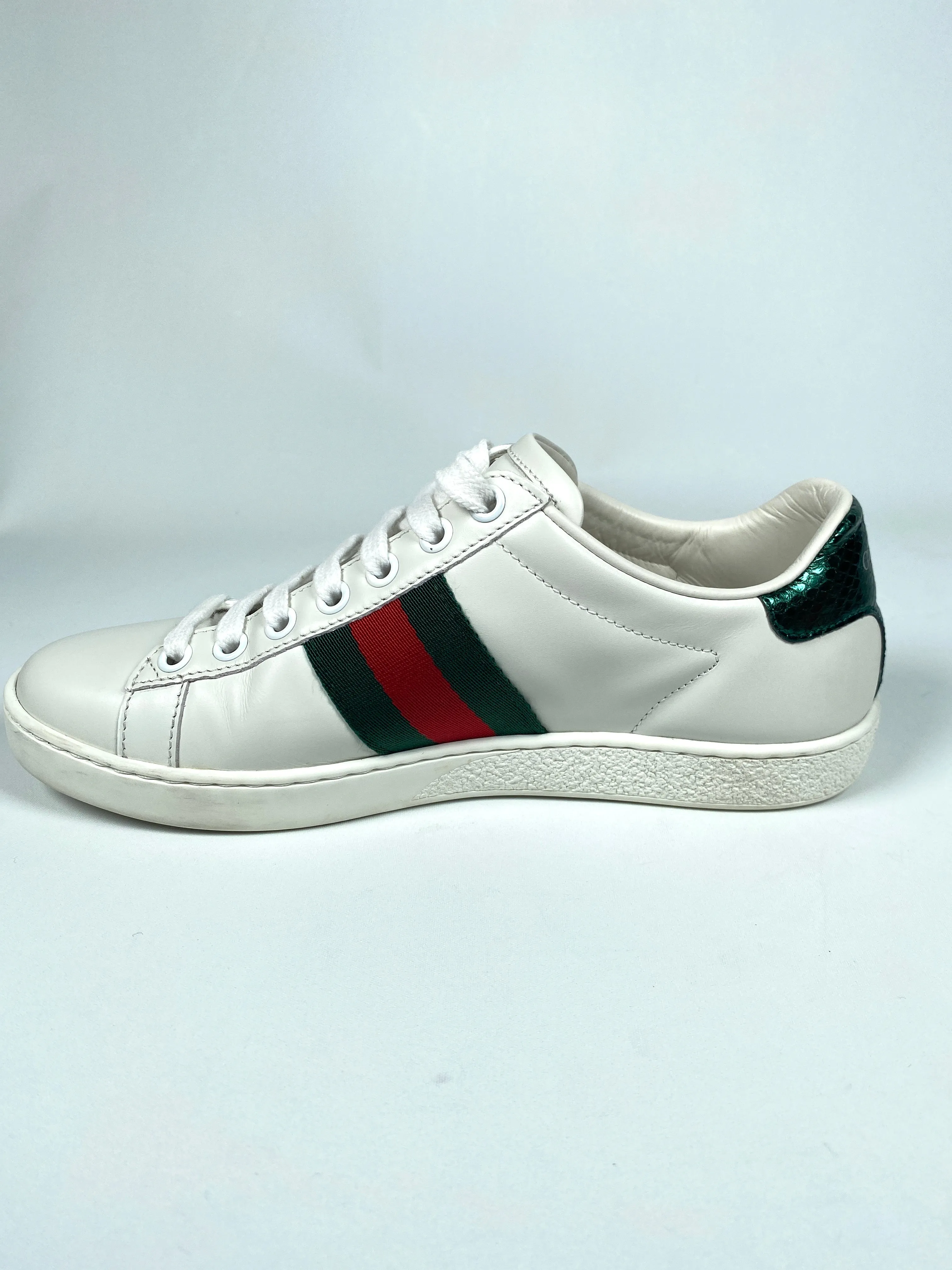 GUCCI - ACE PEARL SNEAKER - SZ 35