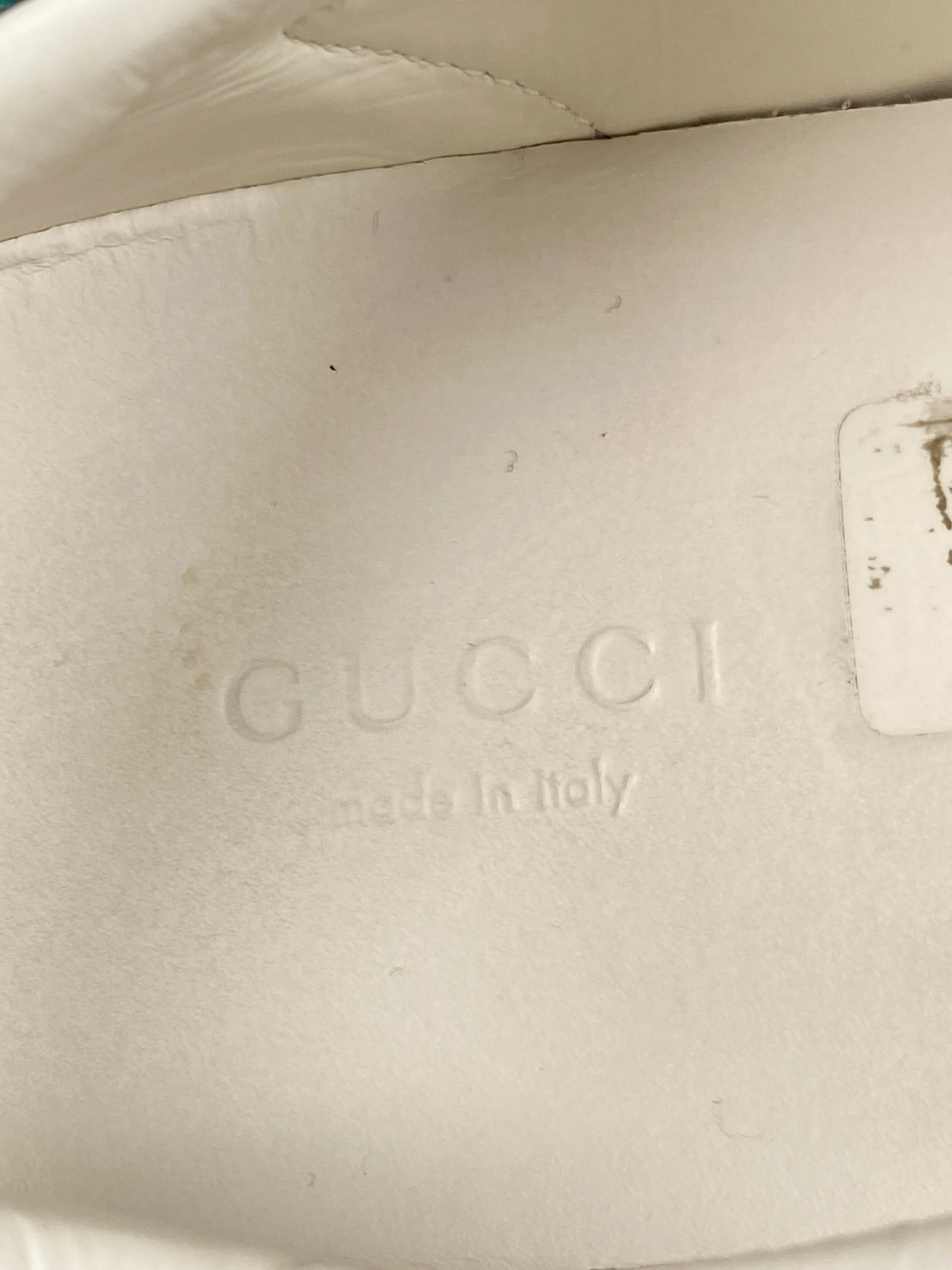 GUCCI - ACE PEARL SNEAKER - SZ 35