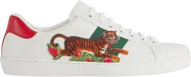 Gucci Ace Tiger Patch sneakers, white