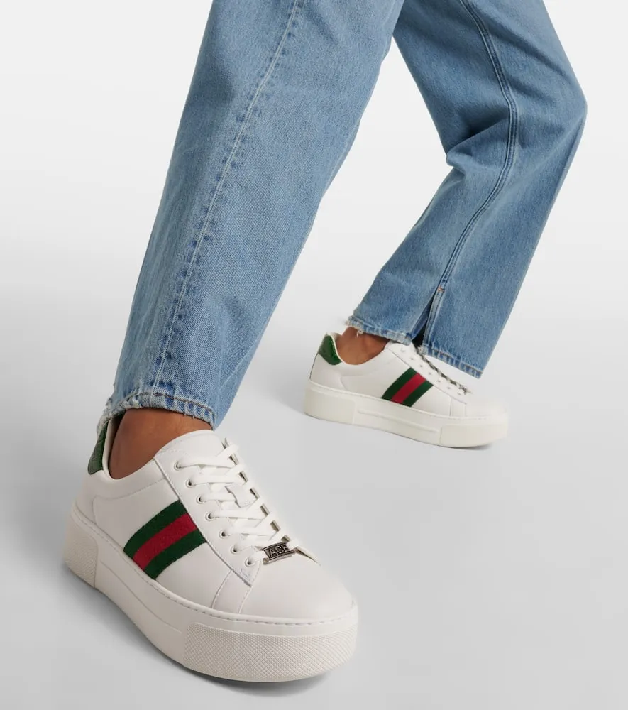 Gucci Gucci Ace leather sneakers