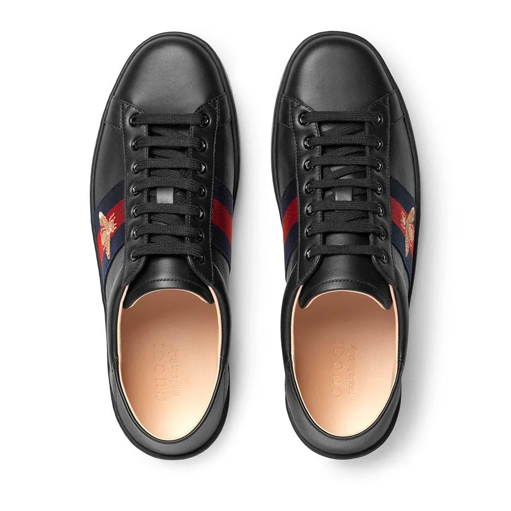 Gucci Men's Ace Embroidered Sneakers