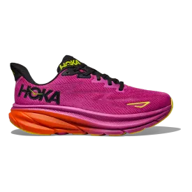 Hoka Clifton 9 - Fuchsia - Black