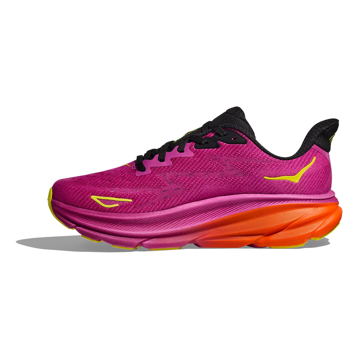 Hoka Clifton 9 - Fuchsia - Black