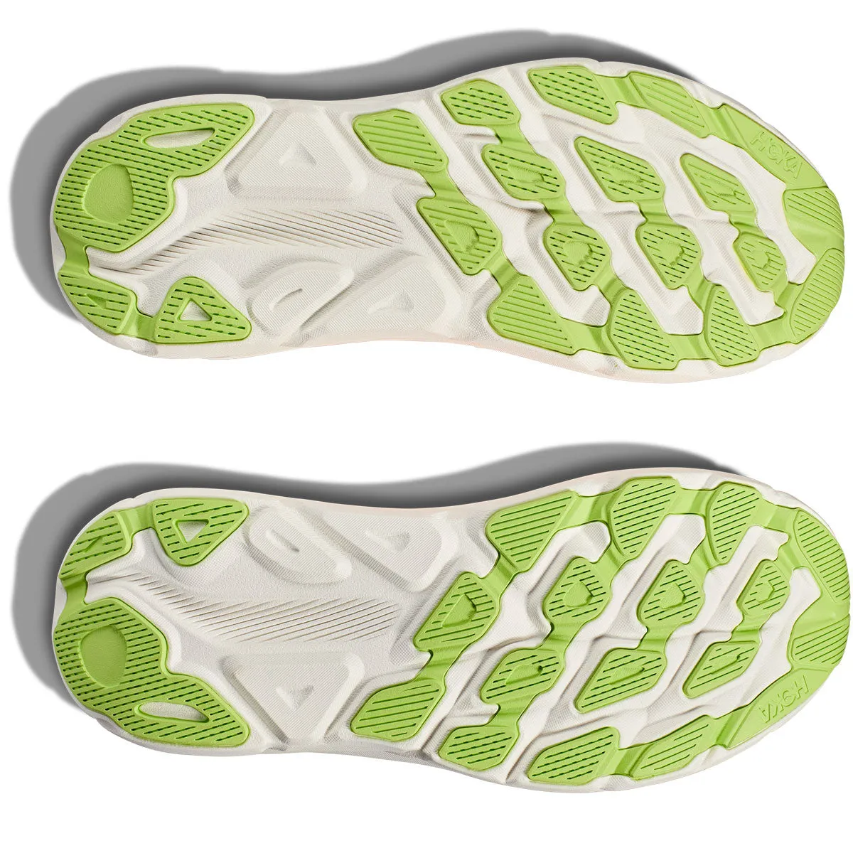 Hoka Clifton 9 Running Shoes - Mens - Solar Flare/Lettuce