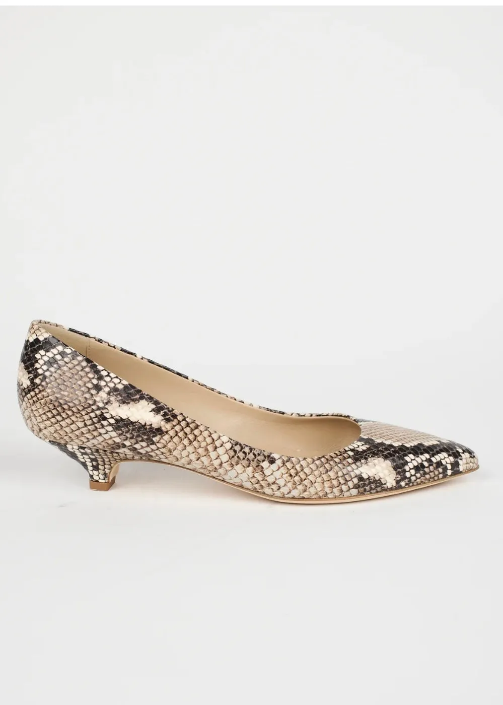 Jamie Haller Kitty Point Heels Taupe