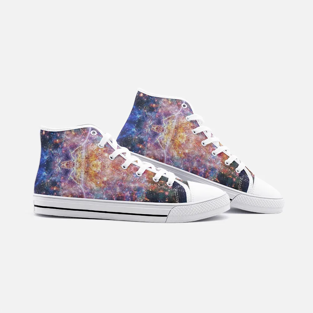 Niari's Shadow Psychedelic Canvas High-Tops