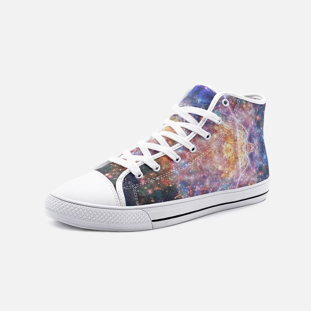 Niari's Shadow Psychedelic Canvas High-Tops