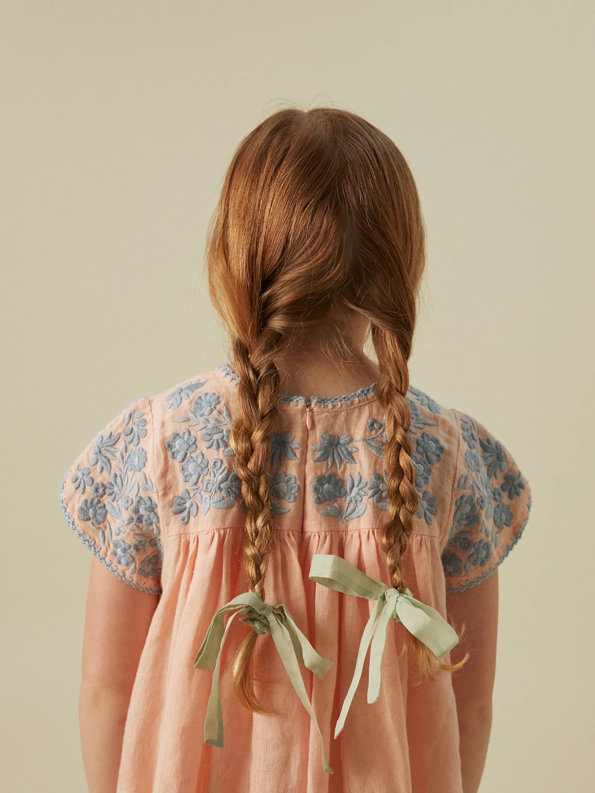 Stevie Dress, Pale Rose