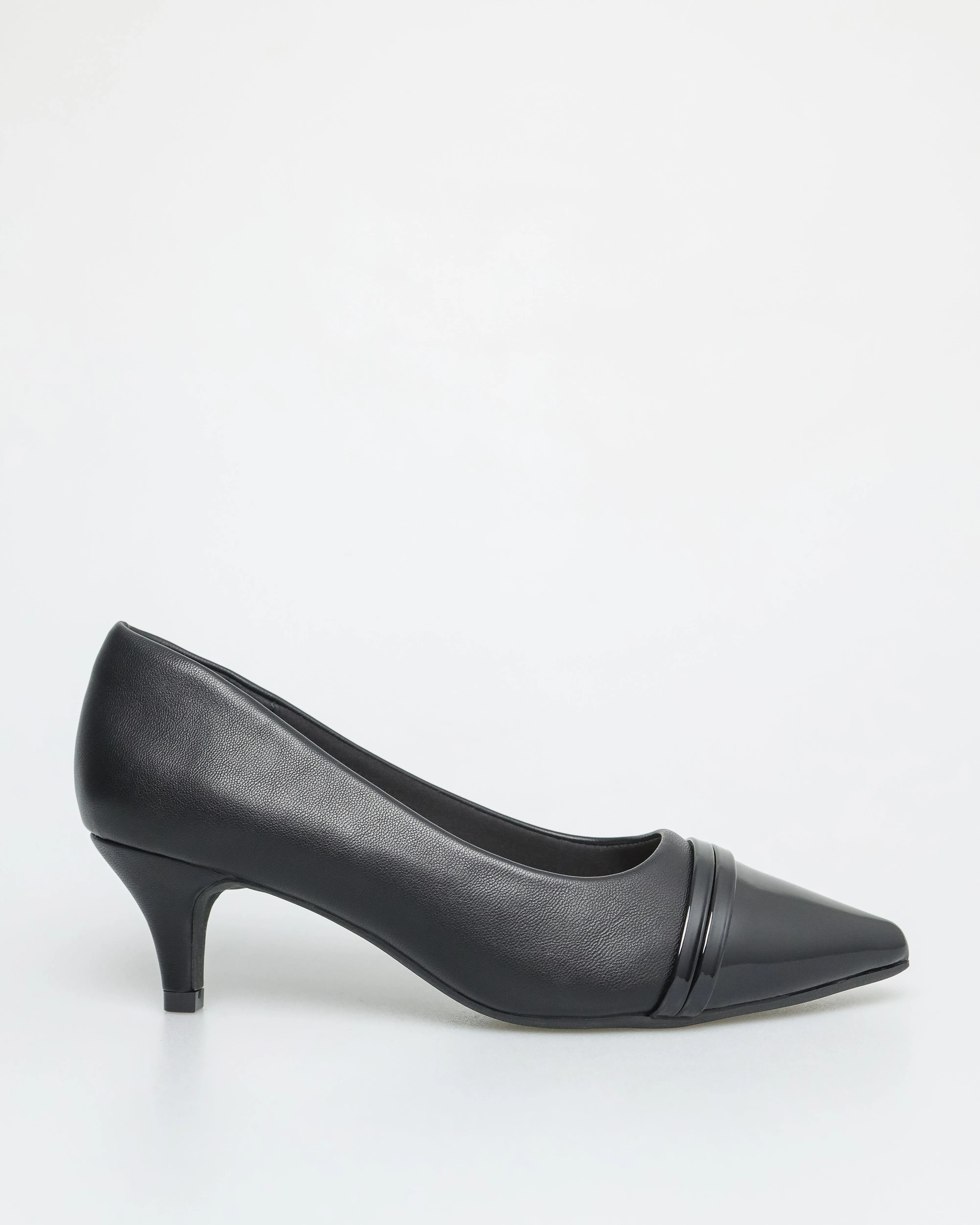 Tomaz NN244 Ladies Pointy Kitten Heels