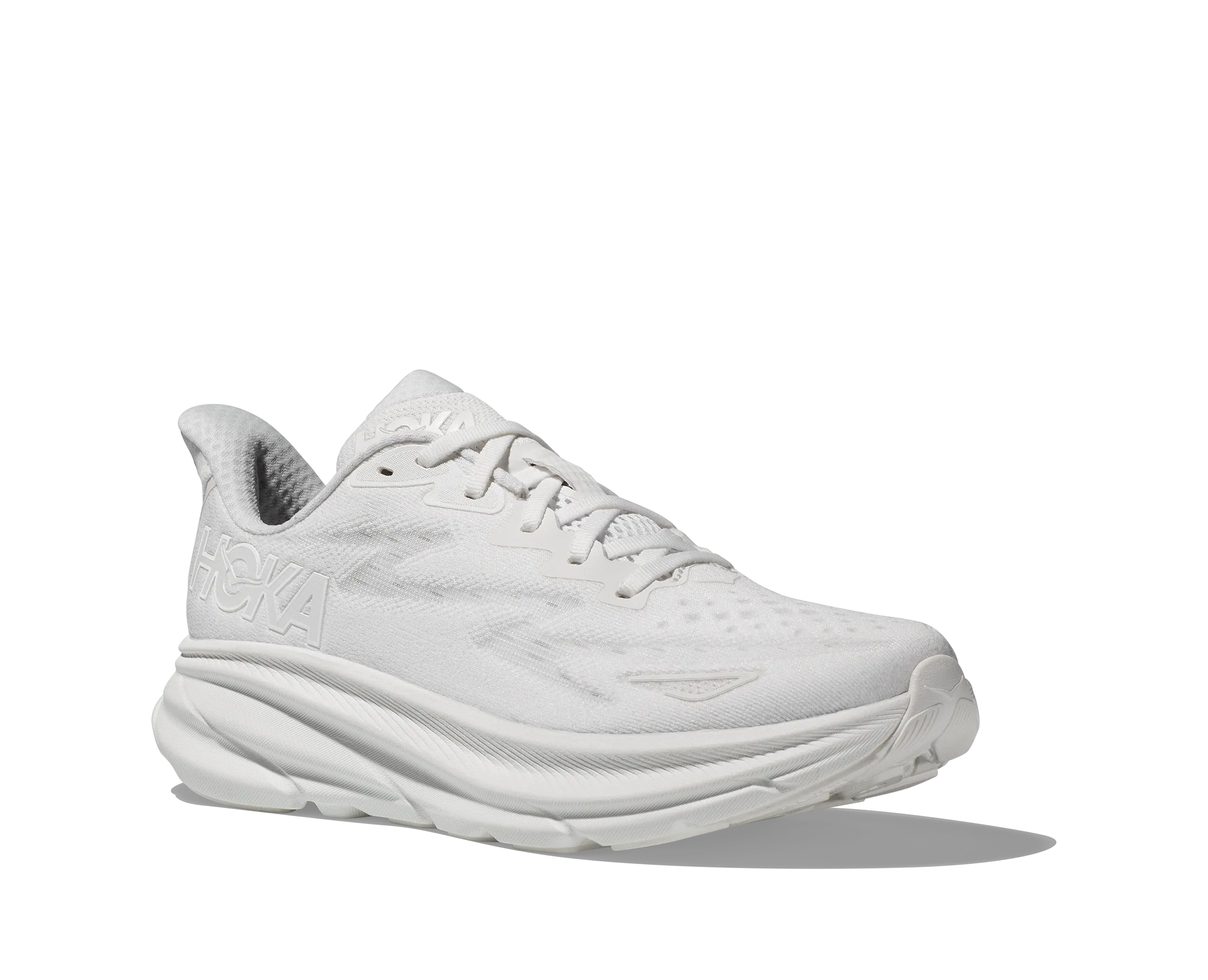 Women's Hoka Clifton 9 (White/White)